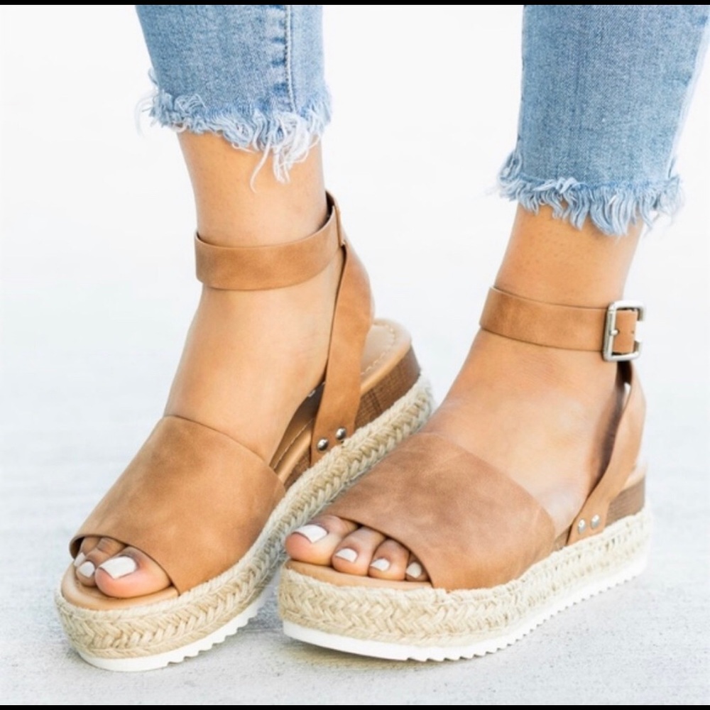 Espadrille Wedge Sandals